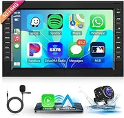 [4G+64G] Car Stereo for VW T5 Golf 4 Bora Polo Passat B5 Jetta Seat Peugeot 307 Ford Galaxy, Hodozzy 7 Inch Touch Screen with Wireless Carplay Android Auto GPS WiFi Bluetooth FM/RDS DSP Canbus Camera