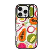 iPhone 16 Pro Impact Ring Stand Case MagSafe Compatible EXOTIC FRUIT