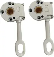WeiLaiKeQi 2X Outdoor Awning Gear Crank Gearbox Patio Balcony Awning Accessories