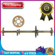 815mm Go Kart Rear Axle Kit 428 Sprocket For Drift Trike ATV Quad Buggy Mower