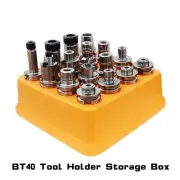 Metal Chuck Storage Box 15-16 Hole Tool Holders Plastics Case Machining Center