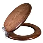 Design House 561241 Dalton Round Toilet Seat - Java