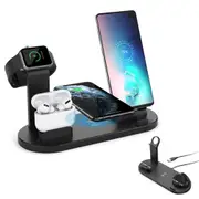 4 in 1 Wireless Charger Dock Charging Station For Apple And Android