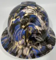 New Full Brim Hard Hat Custom Hydro Dipped BALTIMORE RAVENS CAMO