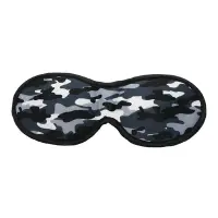 在飛比找Yahoo奇摩購物中心優惠-《DQ》3D睡眠眼罩(迷彩黑) | 睡眠眼罩 遮光眼罩