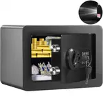 VEVOR Safe, 0.5 Cubic Feet Home Safe, Steel Security Safe with Digital Keypad and 2 Keys, Wall-Mounted Cabinet Safe Protect Cash, Gold, Jewelry, Docum