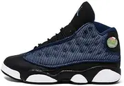 [Nike] Little Kid's Jordan 13 Retro Brave Blue Navy/University Blue-Blk (414575 400) - 11.5