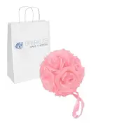 7" Flower Balls Made Kissing Ball Pomander Floral Decor Centerpiece Pink