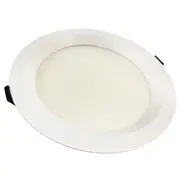 CROWN ELITE 40W Recessed Round LED Downlight - 210mm Cut Out – 3CCT (Tri Colour)