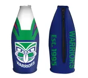 New Zealand NZ Warriors TALLIE LONG NECK Beer Wine Bottle Zip Cooler (includes Carry Strap)