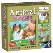 Creative Animal Puzzles Set Part 0 Kids Educational Aid