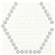 MSI SMOT-PT-RET-HIVM 12" x 12" Square Floor and Wall Tile - Matte - Grey