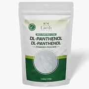 Earth Nourish DL-Panthenol Powder 100g / 3.52oz - Provitamin B5 for Hair, Skin & DIY Cosmetics