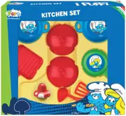 Kitchen Pretend Play Faro Cooking Smurf Pan Toy Chef Ages 3+ Utensils Smurfs Fun
