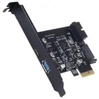 在飛比找momo購物網優惠-【伽利略】PCI-E USB3.0 1A 1C +前置19 