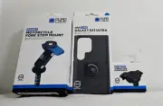 QUAD LOCK KIT GALAXY S23 ULTRA MAG Case, Dampener, Fork Stem Mount *EXPRESS*