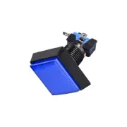 Game Push Buttons Square Push Switches Blue LED Light 50x50mm/12V/1 Pcs