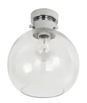 DIY Batten Fix Wine Glass Shape Clear/Chrome
