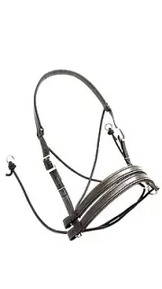 Ultimate Bitless Bridle Classic Biothane, US Patent 8,789,349 Freedom Connection