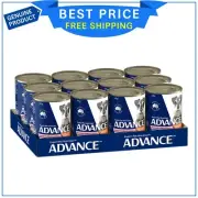 ADVANCE Adult Chicken and Salmon with Rice Cans Wet Dog 1 Pack Food (410G*12)