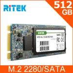 RITEK錸德 R801 512GB M2 2280/SATA-III SSD固態硬碟