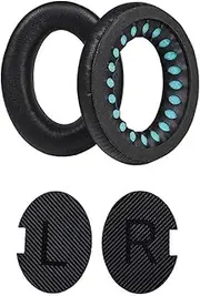 Ear Pads for Bose Quiet Comfort Soft Protein Leather Replacement Earpads Ear Cushions Ear Pad for Bose QC25 / 15 QC2 / Ae2 / Ae2i / Ae2W / Sound Link/Sound True Noise Isolation Foam