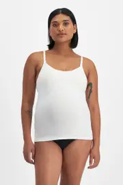 [Bonds] Bonds Women's Maternity Cotton Contour Support Singlet Bra in White Size: 18 C 18 C White