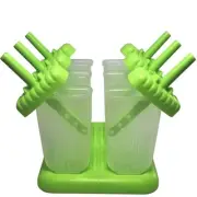 Popsicle Ice Pop Maker Molds 6 Ice Popsicles Mold Ice Pops Holders Makers