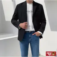在飛比找momo購物網優惠-【AMERO】男女裝 休閒西裝外套(西裝外套 情侶款)