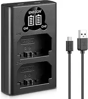 ENEGON NP-FZ100 LED USB-C Charger for Sony Battery, Compatible With Alpha 9/9R/9S, A9/A9R, A73/A7R3, A7III/A7RIII/A7RIV/A7C, A6600