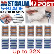 8-32x Replacement Blades For Gillette Fusion 5 Razor Shaver Trimmer Shaving Men