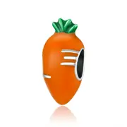 Charm for Jewelry Making Cute Carrot Charm Bracelet Silver plating Bracelet JEWELRY Gift