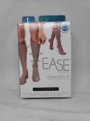 theafirm ease compression unisex knee high sil top 20-30 mmhg X-Large Long black