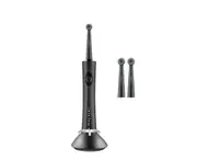 Rotating Electric Toothbrush Adult Toothbrush Smart USB Rechargeable Cleaning Brush Heads Replaceable Whitening R02 - R02 Black 2 heads