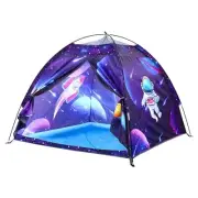 Space World Kids Play TentSpaceship Tent for Kids, Kids Play Tent Dark Purple