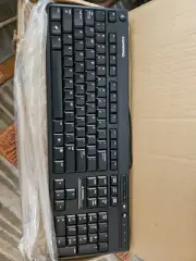 Compaq Black Wired Computer Keyboard New