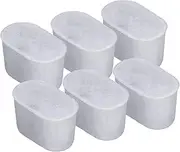 6Pcs Coffee Machine Filter, Replacement Non-Woven Activated Charcoal Water Filters, Replacement Charcoal Water Filters for Cuisinart Coffee
