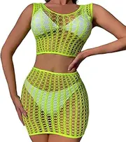 [Generic] Sexy Pajamas for Women Back Opening Beach Coat Hip Skirt Sexy Lingerie Mini Skirts for Women Lingerie