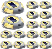 High-Quality 16 Pack Solar Path Lights - Shock Resistant & Stylish Design