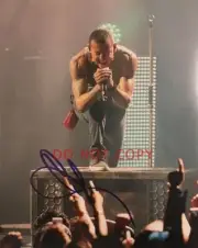 Chester Bennington of Linkin Park SIGNED reprint 8x10 Photo Autographed RP #2