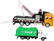 Totority 1 Set of Boys and Girls Pull Back Cars Plastic Material Friction-Powered Car Toy No Battery Needed for Children