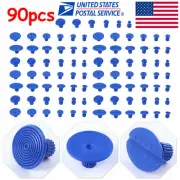 90pcs Glue Pulling Tabs Paintless Dent Repair Hail Removal Kit For All Puller