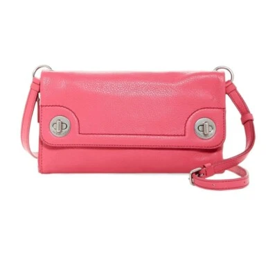Marc by Marc Jacobs Twilo Leather Crossbody Bag M0007689 BRIGHT ROSA