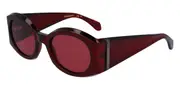 Salvatore Ferragamo SF 2008S 612 Men's Sunglasses Burgundy Size 55