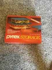 Vintage Pyrex Storage Set Rectangle Glass Microwave Oven Safe 6-Piece #6004023