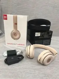 在飛比找Yahoo!奇摩拍賣優惠-❤️ Beats SOLO 3 wireless  玫瑰金 