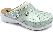 [LEON] 3300 Comfort Shoes Leather Shoes Mules Slippers Clog Women