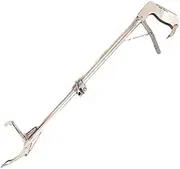Binxind Snake Clamp Catcher Reptile Pick Up Handling Tongs Stainless Steel Tool for Snake Feeding Hunting Catching Wide Jaw & Self-Lock