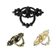 5PCS Vintage Handles Cabinet Drawer Cupboard Door Iron Knob Gold Pull