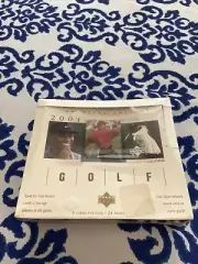 2001 Upper Deck Sealed Hobby box Tiger Woods
